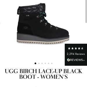 BRAND NEW UGG boots! Lace up boots